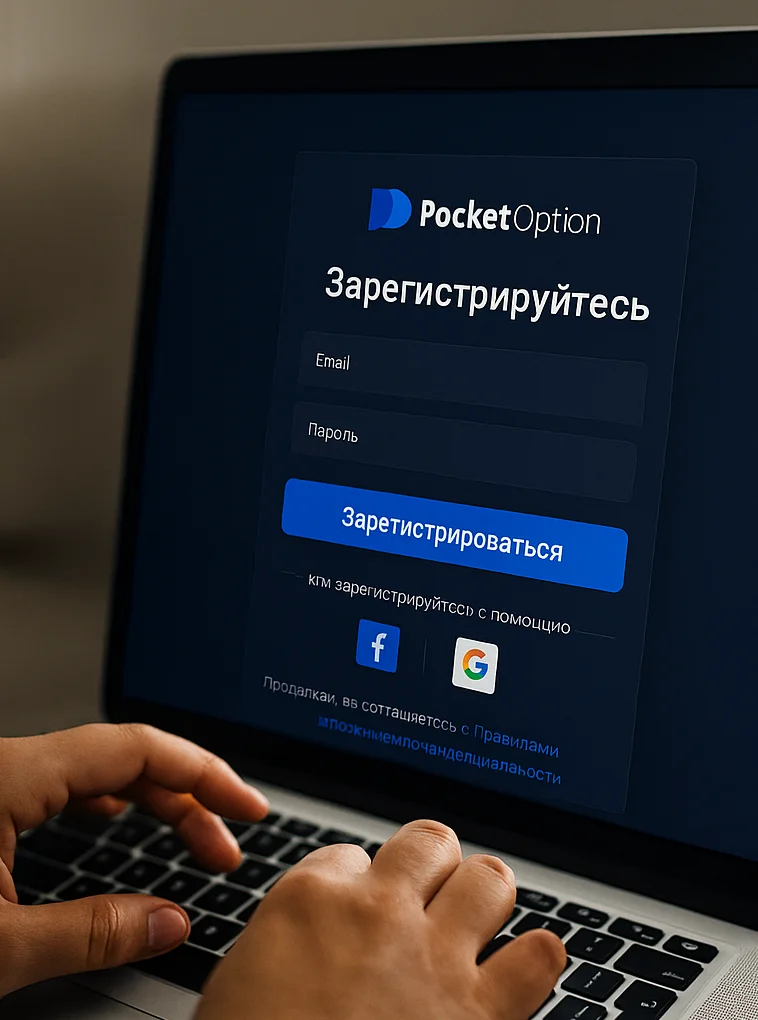 регистрация на Pocket Option